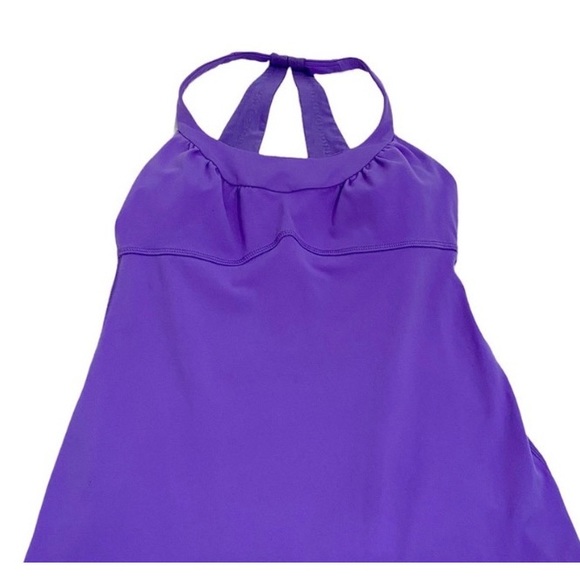 Lululemon Color Power Purple Scoop Me Up Tank II Open Racerback, Size 6 - Picture 5 of 12